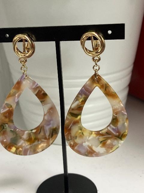 ハンドメイド アクリルパーツ イヤリング < 女性ファッション  ハンドメイド アクリルパーツ イヤリング < 女性ファッションの