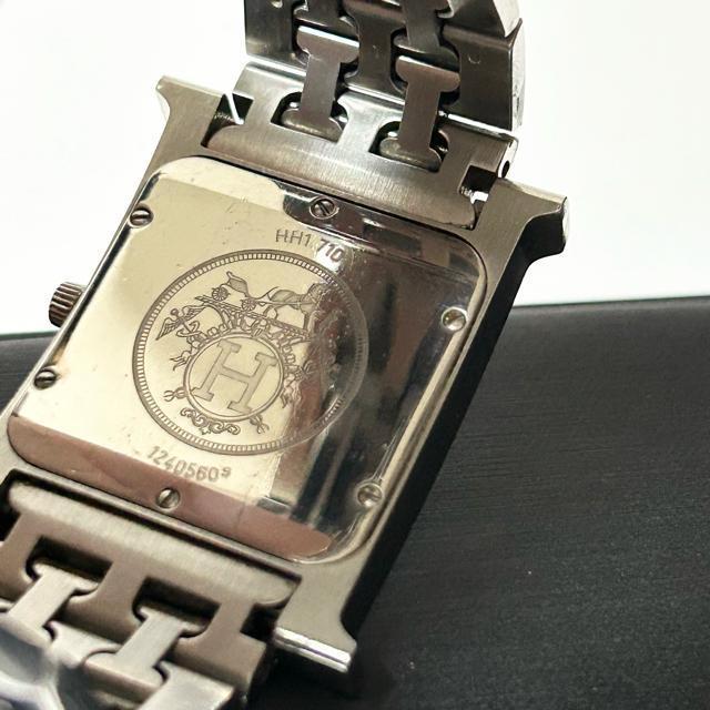 HERMES エルメス 腕時計 HH1.710 1240560 QZ 動作確認済み < ブランド  HERMES エルメス 腕時計 HH1.710 1240560 QZ 動作確認済み < ブランドの