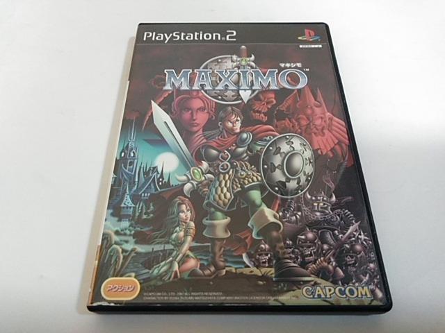 PS2/【2本迄送料180円】マキシモ〈ディスク良好♪〉≪匿名らくらく定額便≫【説明書付き!!】★ご落札価格★ < ゲーム本体/ソフト PS2/【2本迄送料180円】マキシモ〈ディスク良好♪〉≪匿名らくらく定額便≫【説明書付き!!】★ご落札価格★ < ゲーム本体/ソフトの