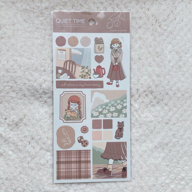 �V�i QUIET TIME �V�[���V�[�g �R���[�W�� �f�R �f�� ���̎q �u���E���n N2m  �� �C���e���A/���C�t�� 