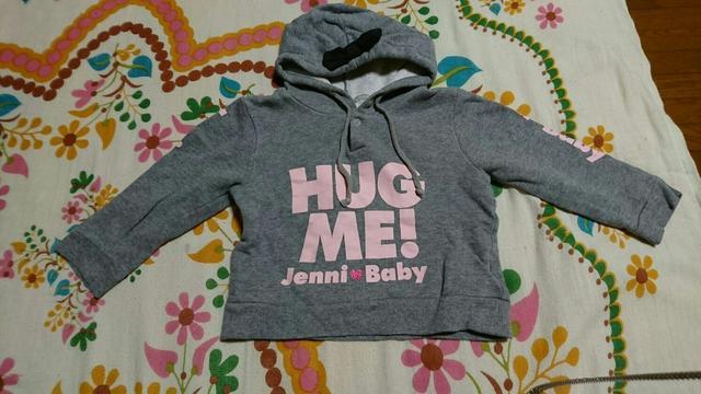 キッズ☆JENNI/ ジェニィ☆グレースウェット パーカー 90a < ブランド  キッズ☆JENNI/ ジェニィ☆グレースウェット パーカー 90a  < ブランドの