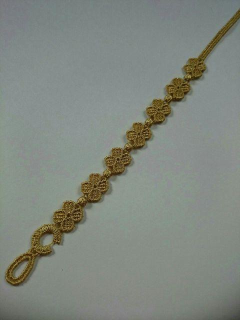 Cruciani/クルチアーニ☆刺繍ブレスレット★クローバー☆未使用 < ブランド Cruciani/クルチアーニ☆刺繍ブレスレット★クローバー☆未使用 < ブランドの