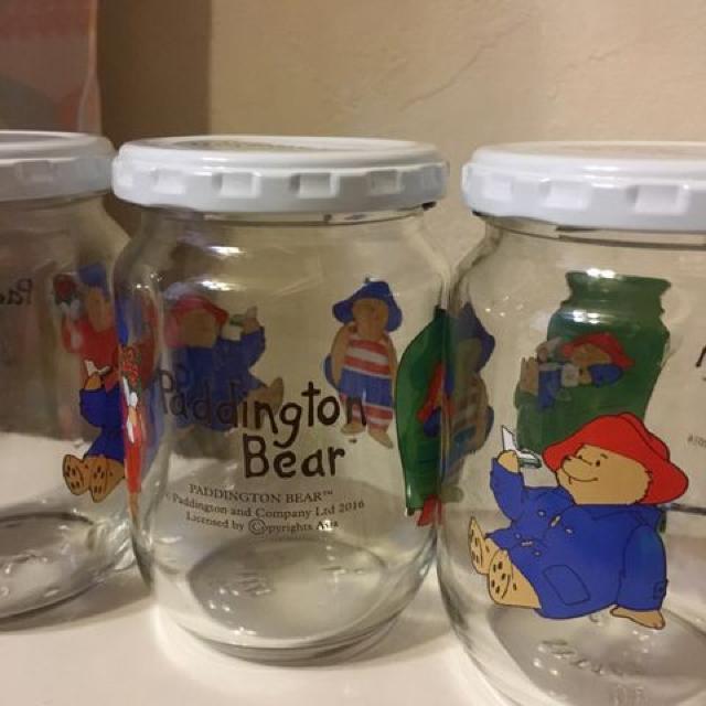 キューピーマヨネーズ パディントン ベア 空き瓶 3本 < インテリア/ライフ  キューピーマヨネーズ パディントン ベア 空き瓶 3本 < インテリア/ライフの