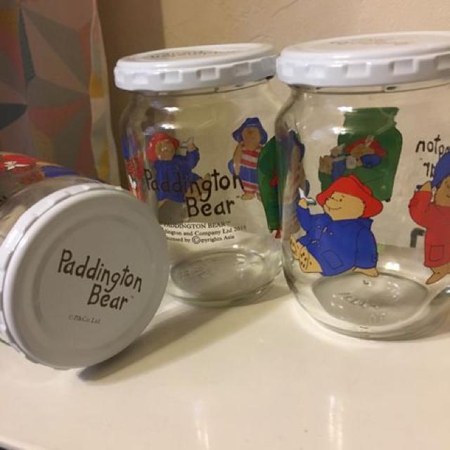 キューピーマヨネーズ パディントン ベア 空き瓶 3本 < インテリア/ライフ  キューピーマヨネーズ パディントン ベア 空き瓶 3本 < インテリア/ライフの