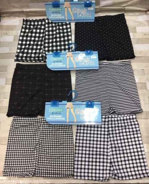 ひんやり爽快&サラッと快適!柄入り1分丈レギンス3枚組 < 女性ファッション  ひんやり爽快&サラッと快適!柄入り1分丈レギンス3枚組  < 女性ファッションの