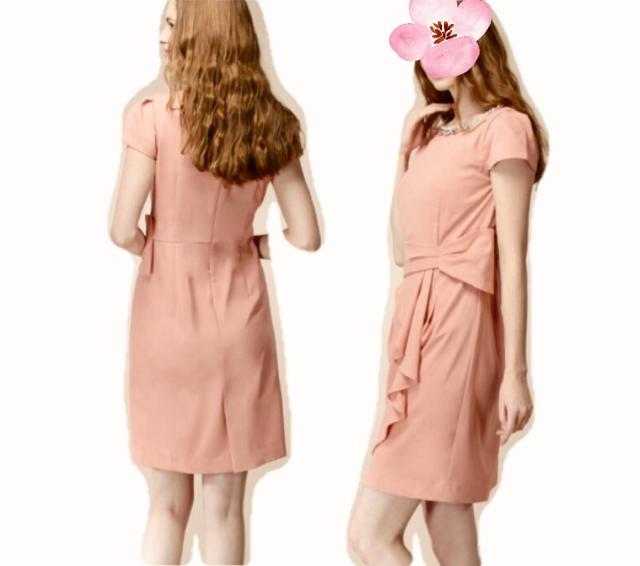 キャバパーティー〓襟元キラキラビジュー付ワンピースドレス〓ピンク(M)美品〓 < 女性ファッション キャバパーティー〓襟元キラキラビジュー付ワンピースドレス〓ピンク(M)美品〓 < 女性ファッションの