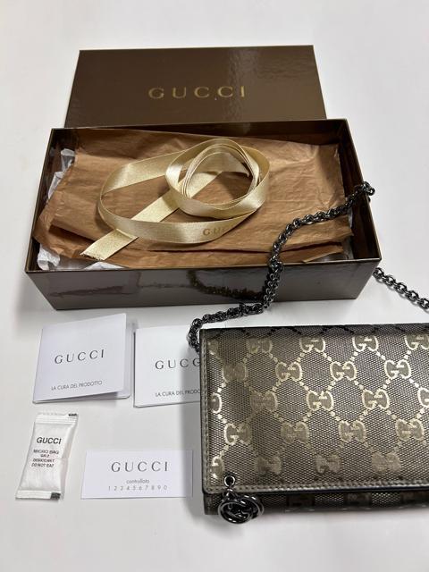 グッチ、二つ折長財布、チェーンチャーム < ブランド  グッチ、二つ折長財布、チェーンチャーム  < ブランドの