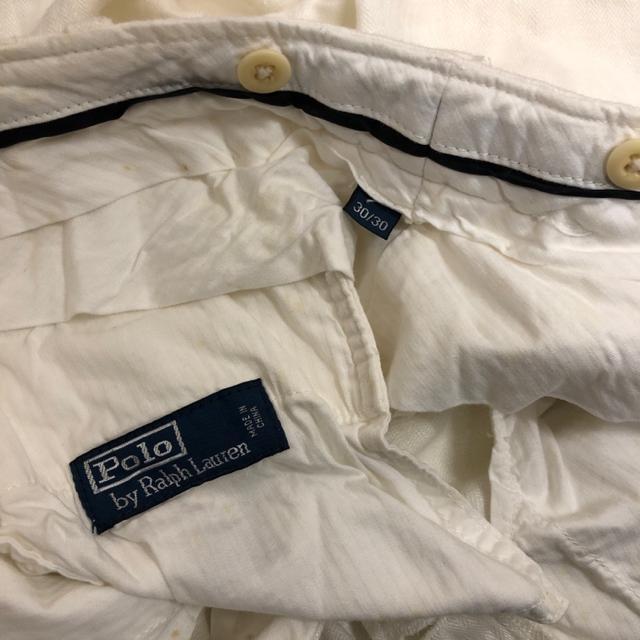 即決 POLO by Ralph Lauren 白 ホワイト パンツ < ブランド  即決 POLO by Ralph Lauren 白 ホワイト パンツ < ブランドの