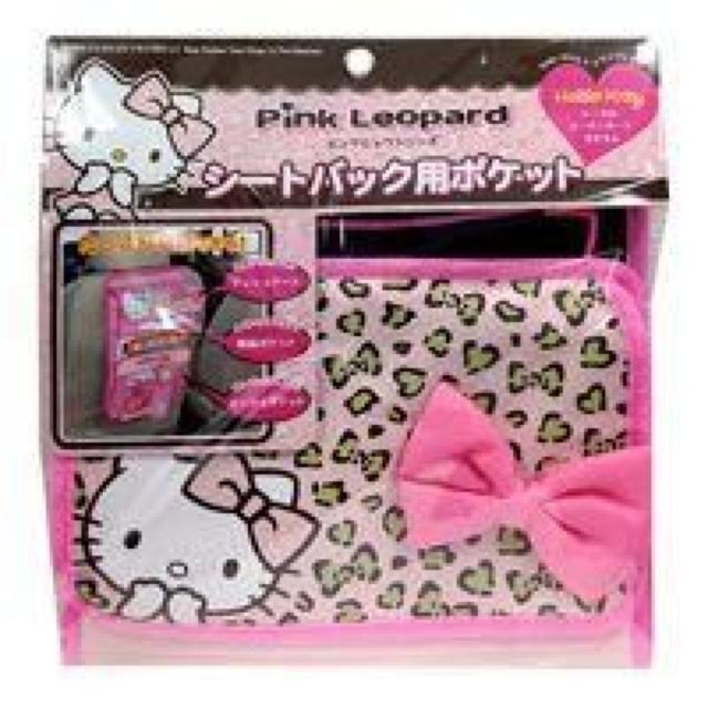 《New》キティちゃん★ティッシュケースも入る・小物整理に便利*シートバックポケット < 自動車/バイク 《New》キティちゃん★ティッシュケースも入る・小物整理に便利*シートバックポケット < 自動車/バイク