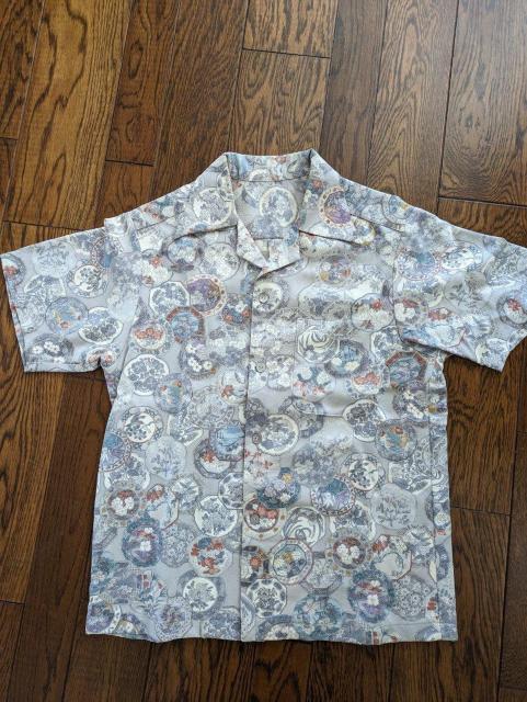 和柄 半袖シャツ アロハシャツ ハンドメイド < 男性ファッション  和柄 半袖シャツ アロハシャツ ハンドメイド  < 男性ファッションの