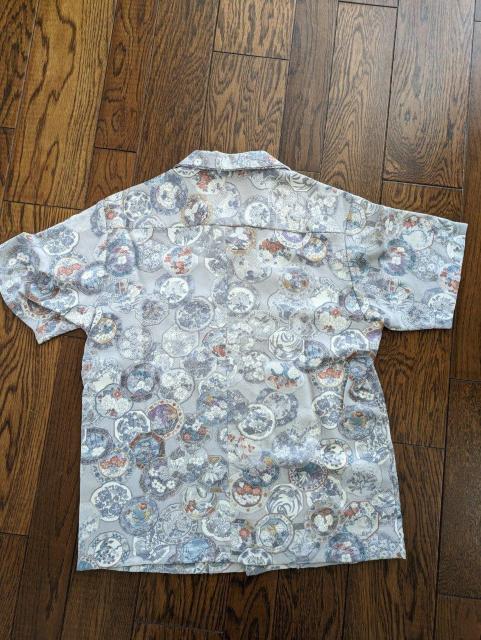 和柄 半袖シャツ アロハシャツ ハンドメイド < 男性ファッション  和柄 半袖シャツ アロハシャツ ハンドメイド < 男性ファッションの