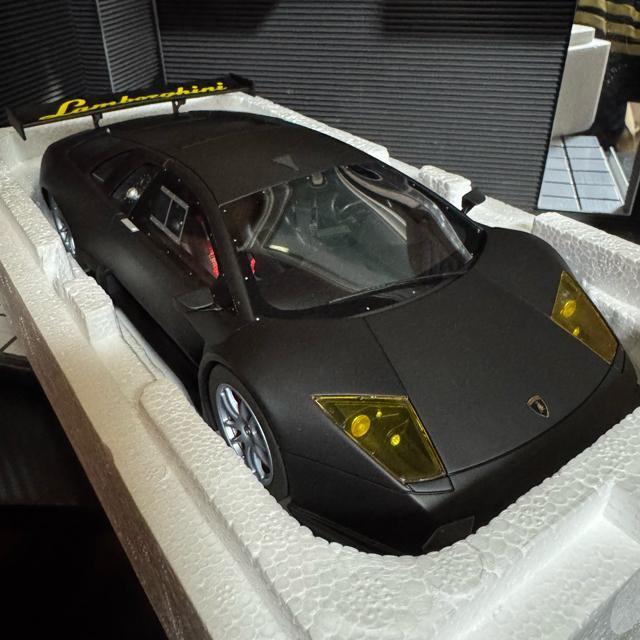 未展示品 京商 1/18 ランボルギーニ ムルシエラゴ R-GT マットブラック < ホビー  未展示品 京商 1/18 ランボルギーニ ムルシエラゴ R-GT マットブラック  < ホビーの