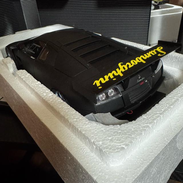 未展示品 京商 1/18 ランボルギーニ ムルシエラゴ R-GT マットブラック < ホビー  未展示品 京商 1/18 ランボルギーニ ムルシエラゴ R-GT マットブラック < ホビーの