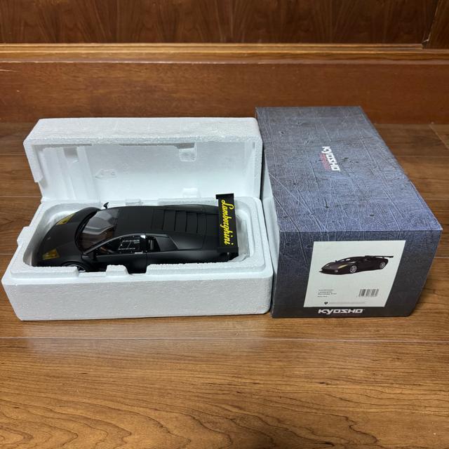 未展示品 京商 1/18 ランボルギーニ ムルシエラゴ R-GT マットブラック < ホビー  未展示品 京商 1/18 ランボルギーニ ムルシエラゴ R-GT マットブラック < ホビーの