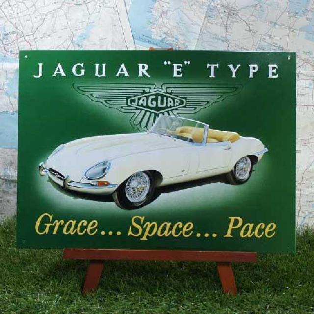 新品【ブリキ看板】Jaguar/ジャガー E-Type ロードスター < ホビー  新品【ブリキ看板】Jaguar/ジャガー E-Type ロードスター  < ホビーの