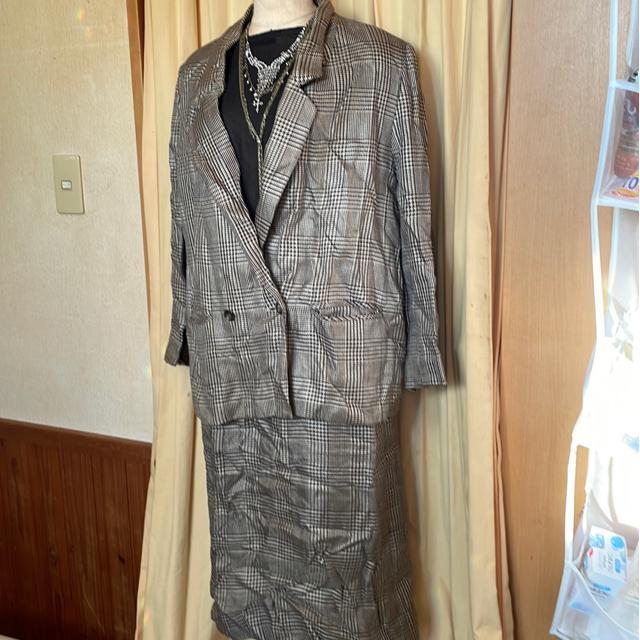チェック スーツ < 女性ファッション  チェック スーツ  < 女性ファッションの
