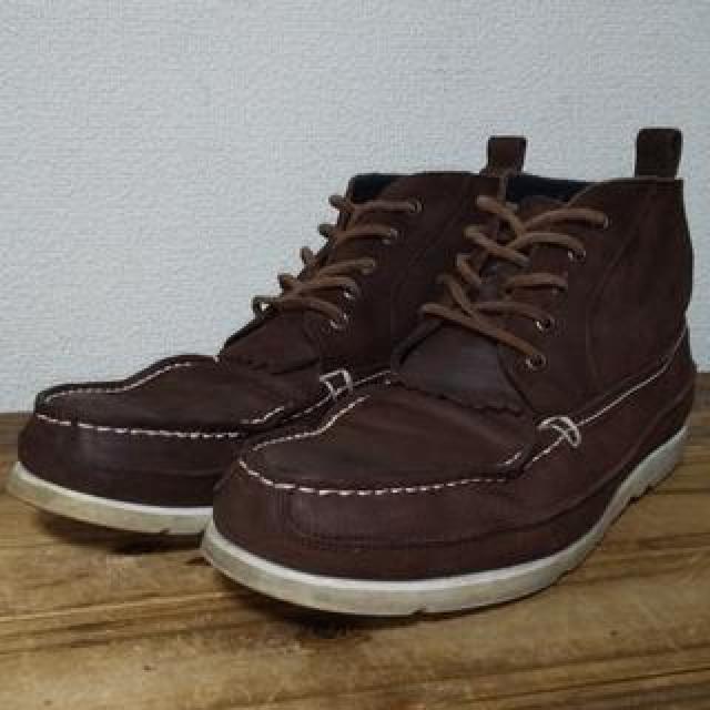 古着 R.NEW BOLD モカシンブーツ L < 男性ファッション  古着 R.NEW BOLD モカシンブーツ L  < 男性ファッションの