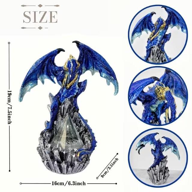 クリスタルを守るドラゴンの置物縁起の良い龍は登り龍で開運運気上昇等最強 < インテリア/ライフ クリスタルを守るドラゴンの置物縁起の良い龍は登り龍で開運運気上昇等最強 < インテリア/ライフの