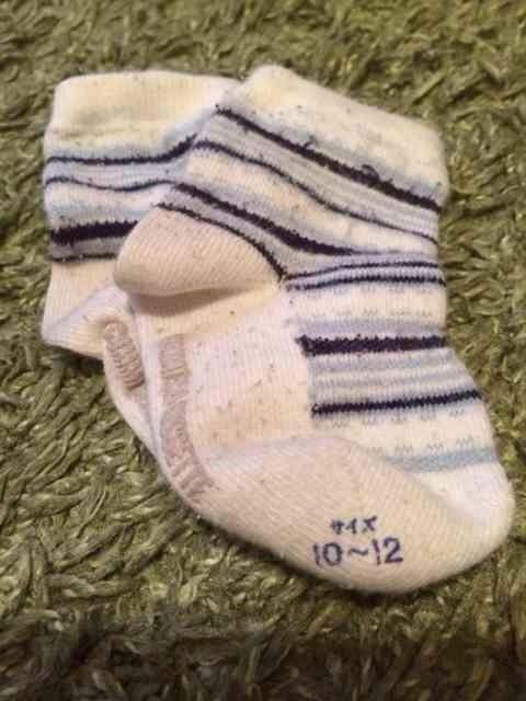 ミキハウス、コムサ、ベビー用靴下セットuesd < ブランド ミキハウス、コムサ、ベビー用靴下セットuesd < ブランドの