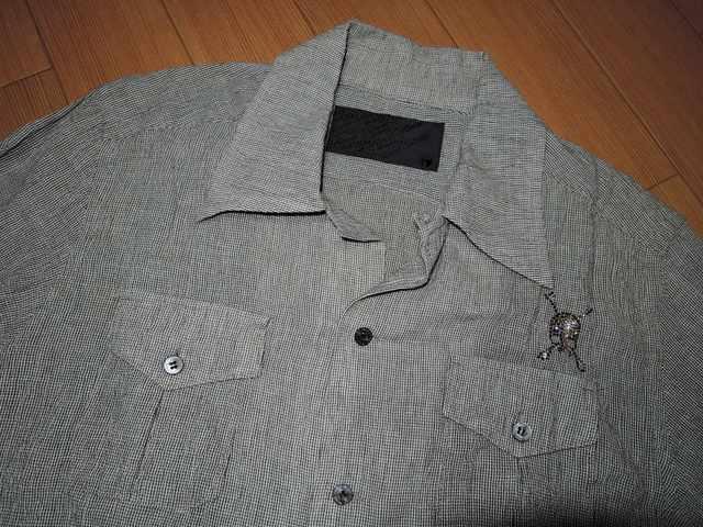 ロエンRoen半袖シ切替シャツ44スカルスワロフスキー < ブランド ロエンRoen半袖シ切替シャツ44スカルスワロフスキー < ブランドの