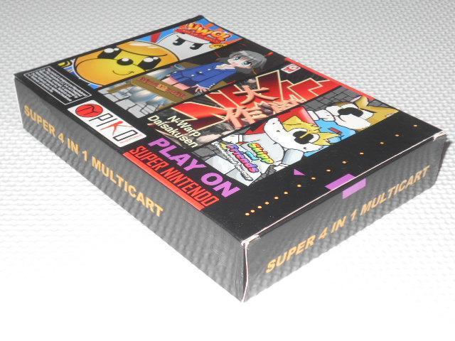 SFC★SUPER 4 IN 1 MULTICART 海外版 北米版 端子清掃済 < ゲーム本体/ソフト  SFC★SUPER 4 IN 1 MULTICART 海外版 北米版 端子清掃済 < ゲーム本体/ソフトの