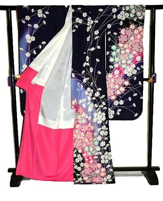 【最高峰】新品同様 暈し染め 金彩 銀通し地 桜文 クリーニング済 振袖 身丈169.5cm 裄丈70cm T3403 < 女性ファッション 【最高峰】新品同様 暈し染め 金彩 銀通し地 桜文 クリーニング済 振袖 身丈169.5cm 裄丈70cm T3403 < 女性ファッションの