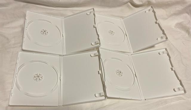 DVD空ケース ホワイト 4枚セット 未使用品 < CD/DVD/ビデオ  DVD空ケース ホワイト 4枚セット 未使用品  < CD/DVD/ビデオの