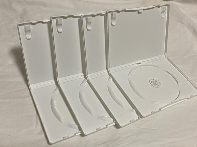 DVD空ケース ホワイト 4枚セット 未使用品 < CD/DVD/ビデオ  DVD空ケース ホワイト 4枚セット 未使用品 < CD/DVD/ビデオの