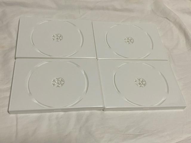 DVD空ケース ホワイト 4枚セット 未使用品 < CD/DVD/ビデオ  DVD空ケース ホワイト 4枚セット 未使用品 < CD/DVD/ビデオの