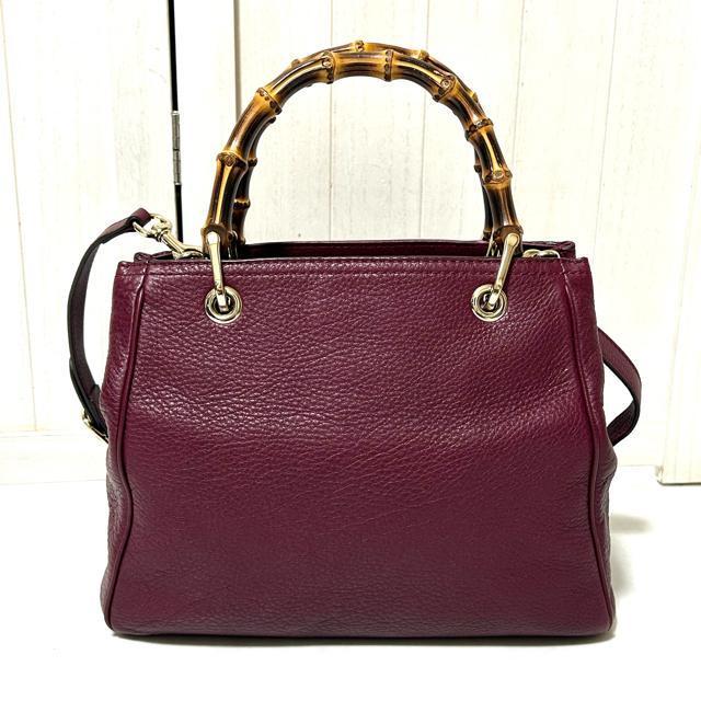極美品 GUCCI グッチ バンブー ショッパー 2WAY バッグ < ブランド  極美品 GUCCI グッチ バンブー ショッパー 2WAY バッグ < ブランドの