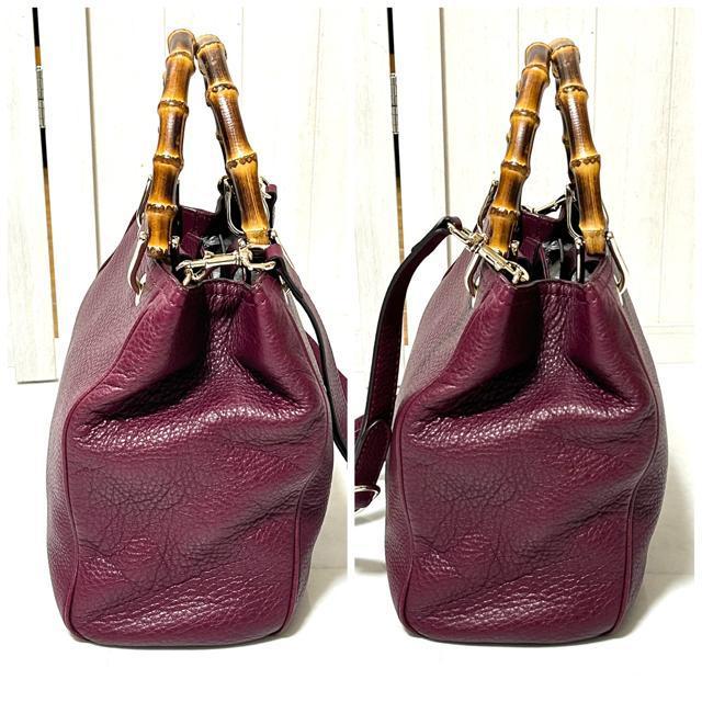 極美品 GUCCI グッチ バンブー ショッパー 2WAY バッグ < ブランド  極美品 GUCCI グッチ バンブー ショッパー 2WAY バッグ < ブランドの
