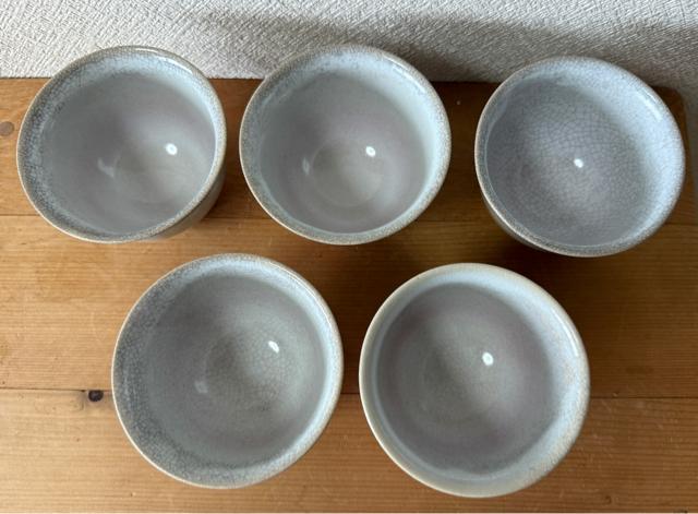 萩焼 湯飲み5個セット < インテリア/ライフ  萩焼 湯飲み5個セット < インテリア/ライフの