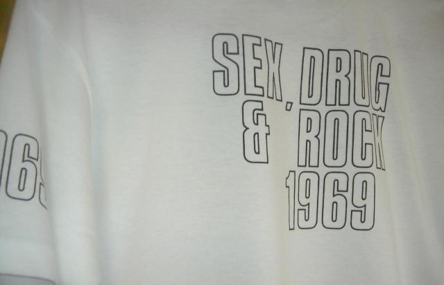 Sex Drug and Rock 1969 Tシャツ ロック < 男性ファッション Sex Drug and Rock 1969 Tシャツ ロック < 男性ファッションの