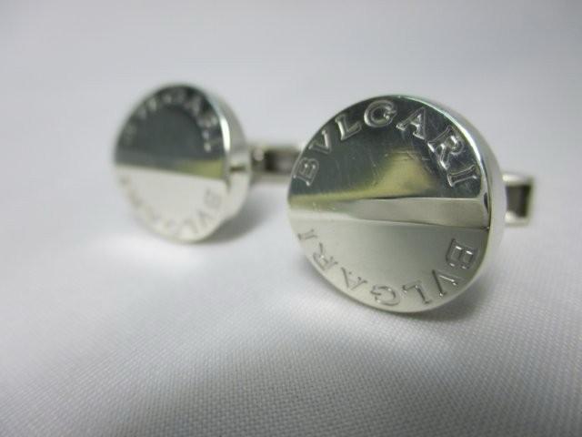 美品 BVLGARI ブルガリ カフスボタン シルバー SV925 Ag925 メンズアクセサリー 本物 < ブランド 美品 BVLGARI ブルガリ カフスボタン シルバー SV925 Ag925 メンズアクセサリー 本物 < ブランドの