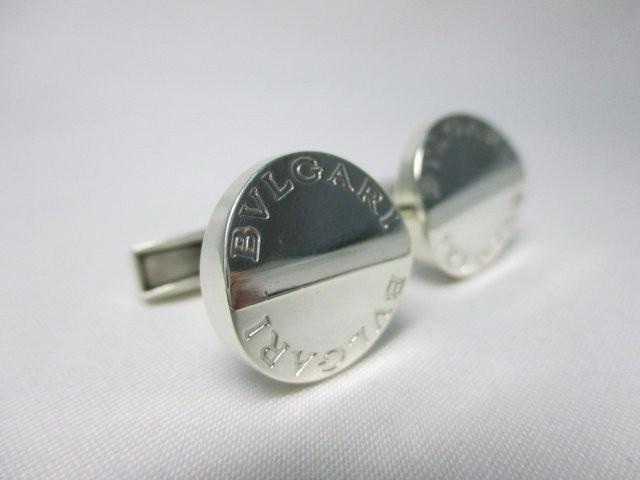 美品 BVLGARI ブルガリ カフスボタン シルバー SV925 Ag925 メンズアクセサリー 本物 < ブランド 美品 BVLGARI ブルガリ カフスボタン シルバー SV925 Ag925 メンズアクセサリー 本物 < ブランドの