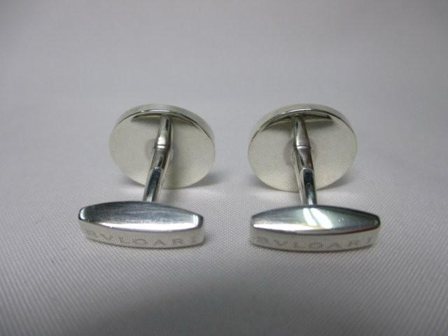 美品 BVLGARI ブルガリ カフスボタン シルバー SV925 Ag925 メンズアクセサリー 本物 < ブランド 美品 BVLGARI ブルガリ カフスボタン シルバー SV925 Ag925 メンズアクセサリー 本物 < ブランドの