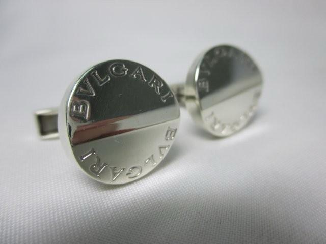 美品 BVLGARI ブルガリ カフスボタン シルバー SV925 Ag925 メンズアクセサリー 本物 < ブランド 美品 BVLGARI ブルガリ カフスボタン シルバー SV925 Ag925 メンズアクセサリー 本物 < ブランドの