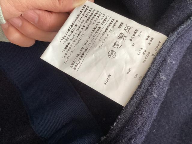 COMME des GARCONS 袖牛革レザー ウール ダッフルコート コムデギャルソン オム 2016 < ブランド COMME des GARCONS 袖牛革レザー ウール ダッフルコート コムデギャルソン オム 2016 < ブランドの