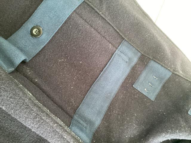 COMME des GARCONS 袖牛革レザー ウール ダッフルコート コムデギャルソン オム 2016 < ブランド COMME des GARCONS 袖牛革レザー ウール ダッフルコート コムデギャルソン オム 2016 < ブランドの