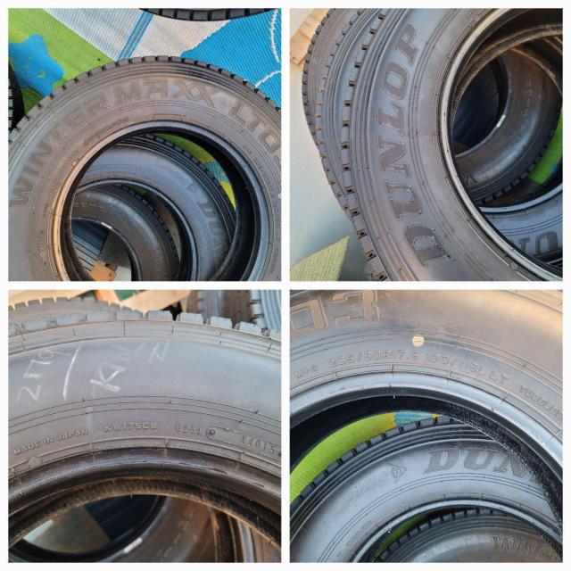 �o���a�I205/80R17.5 120/118 LT  DUNLOP WINTER MAXX LT03�o���R 2015�N�� �� ������/�o�C�N