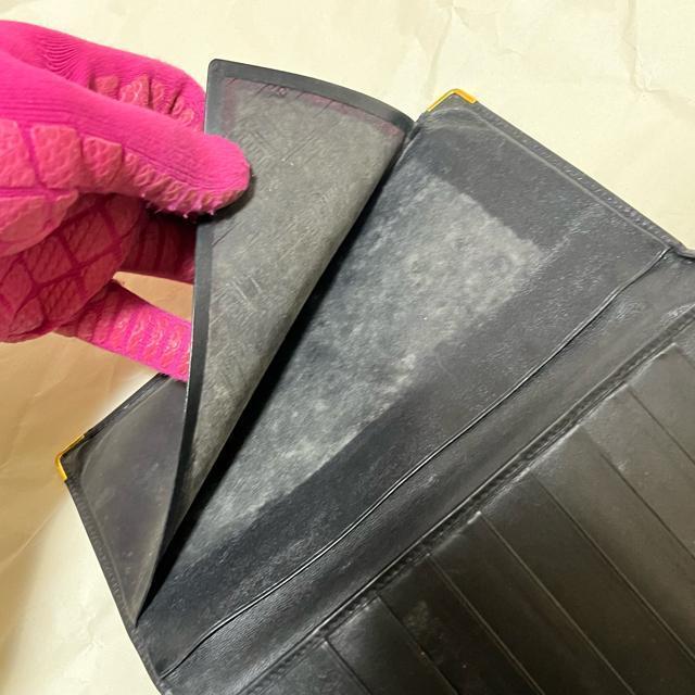 【dunhill / ダンヒル】 長財布 札入れ レザー 黒 カビあり 格安 < ブランド 【dunhill / ダンヒル】 長財布 札入れ レザー 黒 カビあり 格安 < ブランドの