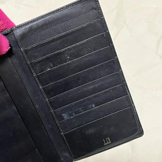 【dunhill / ダンヒル】 長財布 札入れ レザー 黒 カビあり 格安 < ブランド 【dunhill / ダンヒル】 長財布 札入れ レザー 黒 カビあり 格安 < ブランドの