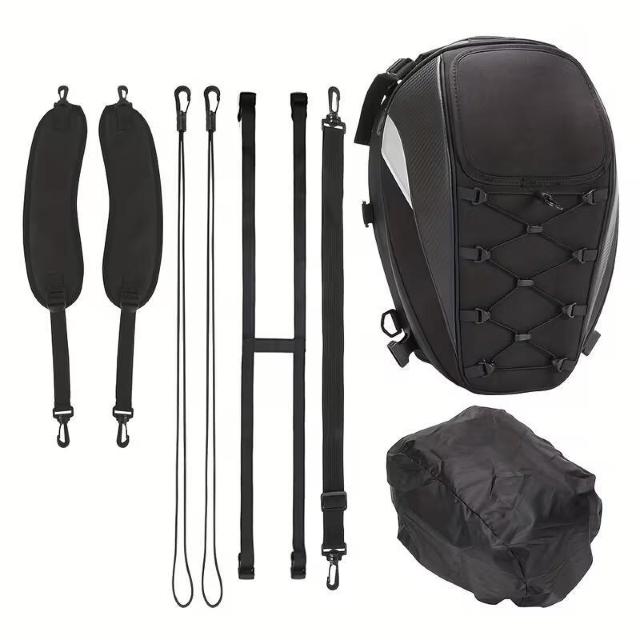 二役バイク用テールバッグリアボックスリュックサックにも変身持ち運びやすい < 自動車/バイク 二役バイク用テールバッグリアボックスリュックサックにも変身持ち運びやすい < 自動車/バイク