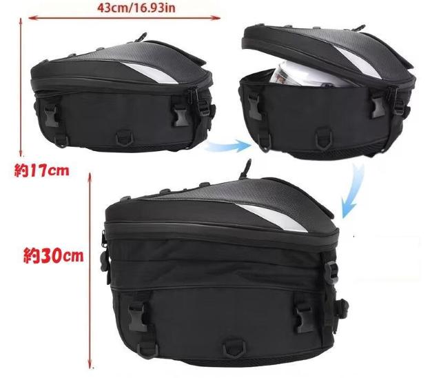 二役バイク用テールバッグリアボックスリュックサックにも変身持ち運びやすい < 自動車/バイク 二役バイク用テールバッグリアボックスリュックサックにも変身持ち運びやすい < 自動車/バイク