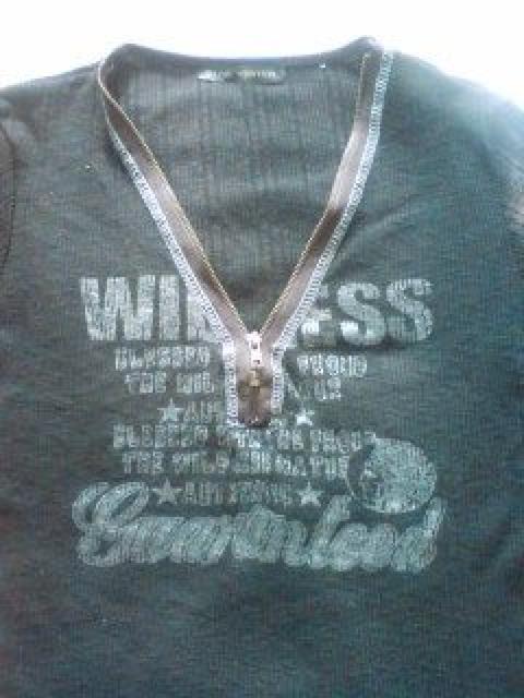 ジッパー付き黒ロンTさくりなアゲ嬢新品激安 < 女性ファッション  ジッパー付き黒ロンTさくりなアゲ嬢新品激安 < 女性ファッションの