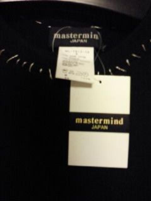 mastermind JAPAN銀糸ステッチ&ロゴ入りロンT☆ < ブランド  mastermind JAPAN銀糸ステッチ&ロゴ入りロンT☆ < ブランドの