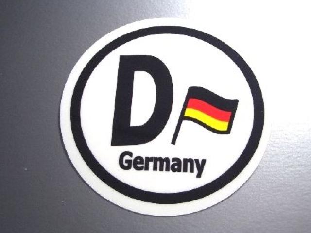 ○円形 ドイツ国旗ステッカービークルID国識別シール < レジャー/スポーツ ○円形 ドイツ国旗ステッカービークルID国識別シール < レジャー/スポーツの