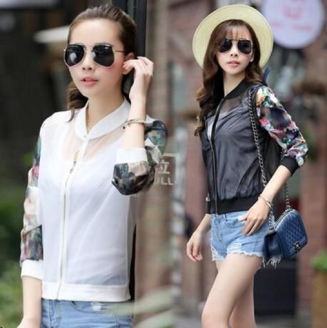 残1点790円★在庫処分セール 超人気シースルー袖柄 黒ゴールドジッパトップスL < 女性ファッション  残1点790円★在庫処分セール 超人気シースルー袖柄 黒ゴールドジッパトップスL < 女性ファッションの