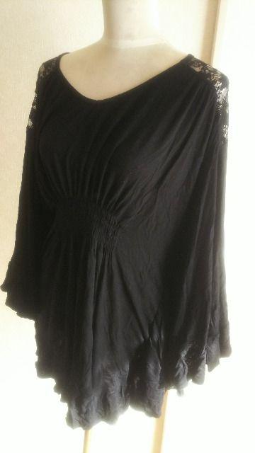 古着★バックレースセク可愛カットソー★XXXL < 女性ファッション 古着★バックレースセク可愛カットソー★XXXL < 女性ファッションの