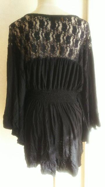 古着★バックレースセク可愛カットソー★XXXL < 女性ファッション 古着★バックレースセク可愛カットソー★XXXL < 女性ファッションの